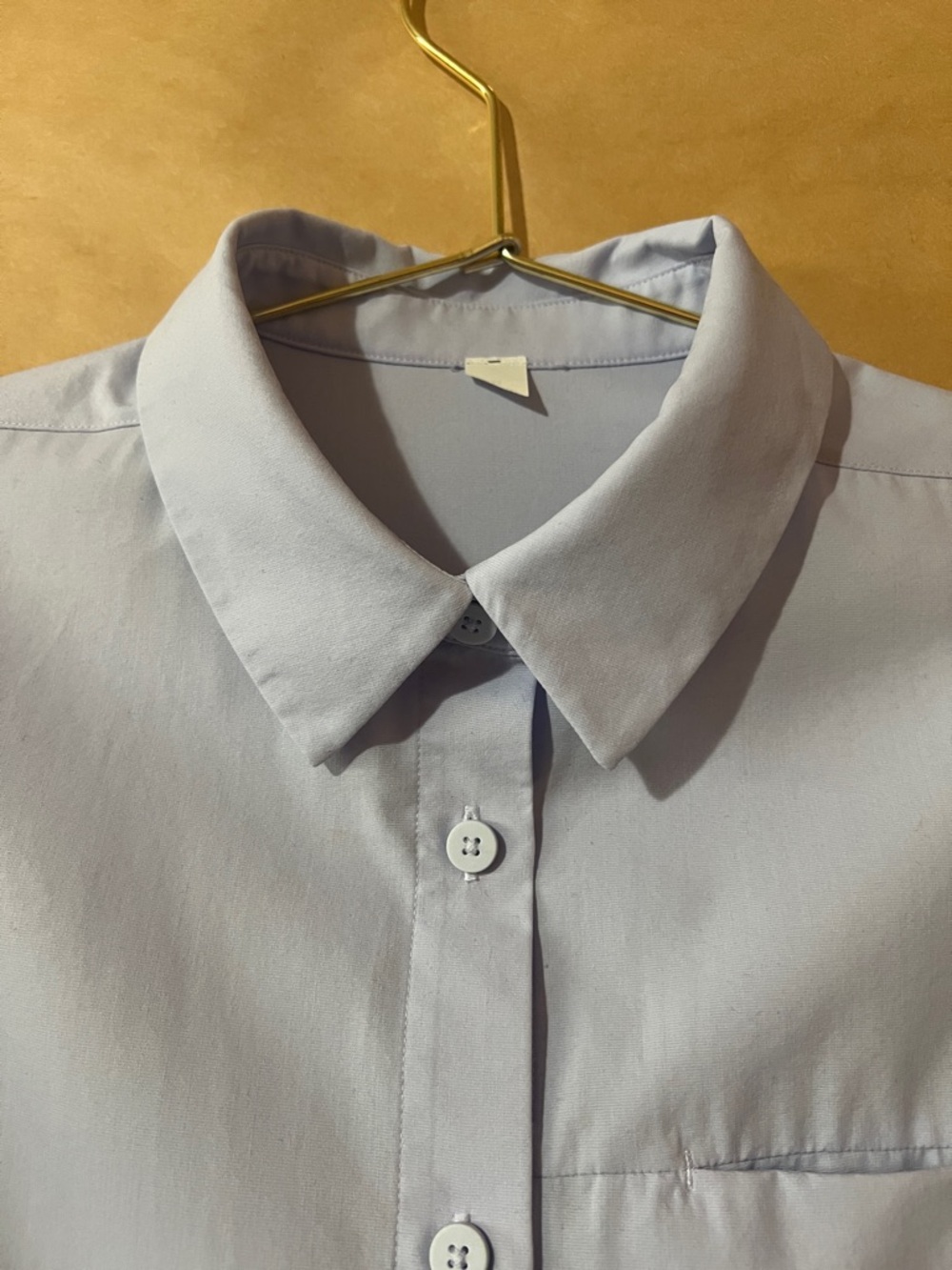 Lululemon | Full Day Ahead Shirt Button Front Top Back Pleat Serene Blue Size 4 - Picture 5 of 13